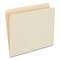 Universal Straight Top Tab File Folders - Letter Size, Manila (100/Box)